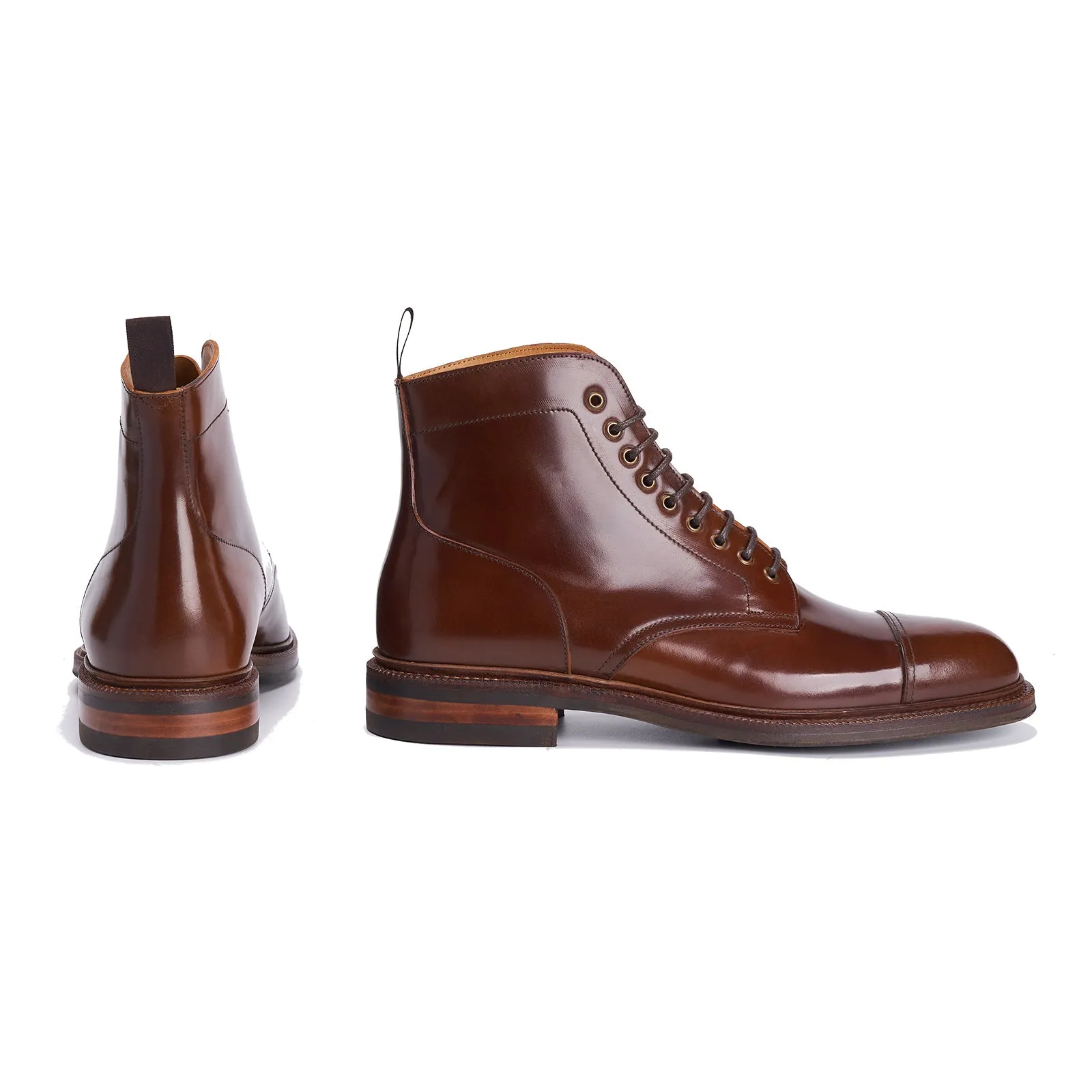 101387 - BROWN SHELL CORDOVAN - E