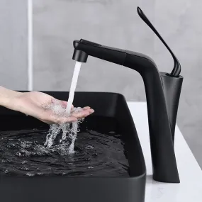 360-Degree Swivel Pull-Out Spout Bathroom Tap