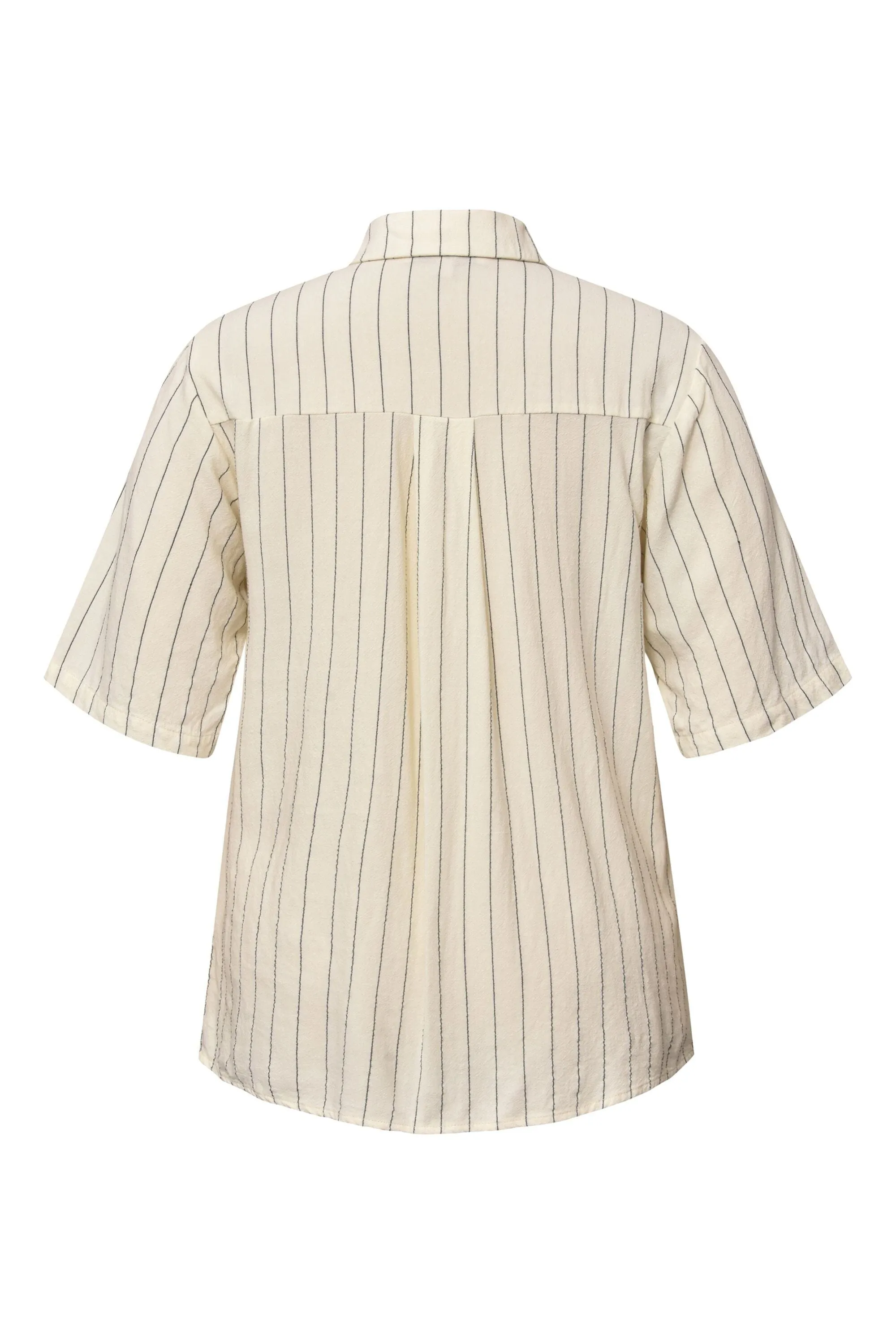 A-View - Lerke Stripe Shirt - 005 Off White