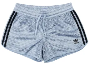 Adidas Mesh Shorts in Chalk Blue