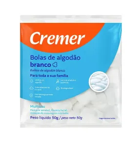 ALGODÃO BOLAS CREMER 50G