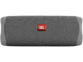 Altavoz inalámbrico - JBL Flip 5, 20 W, Autonomía 12h, Resistente al agua, Gris