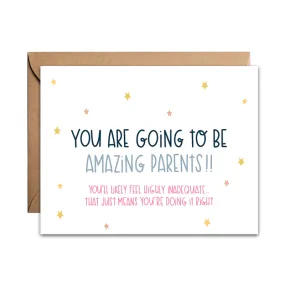 Amazing Parents Greeting Card