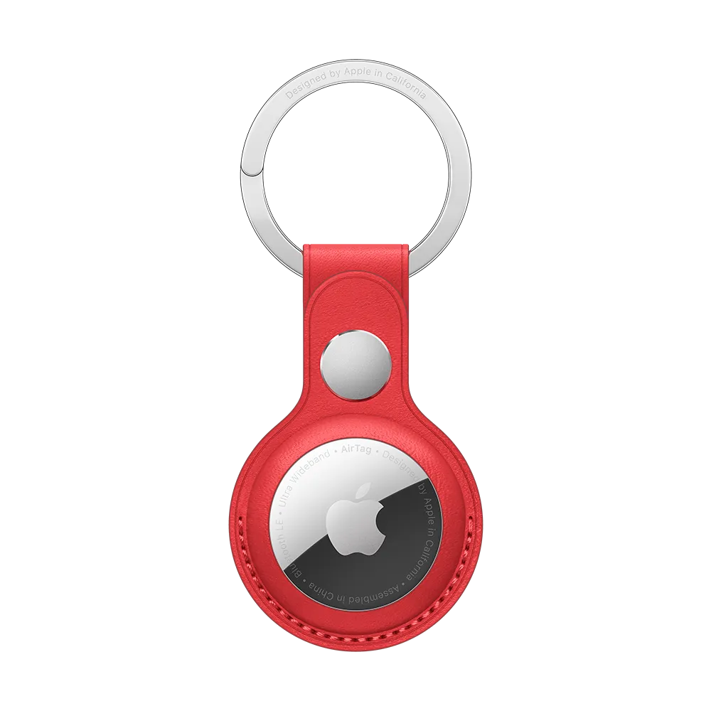 Apple AirTag Leather Key Ring