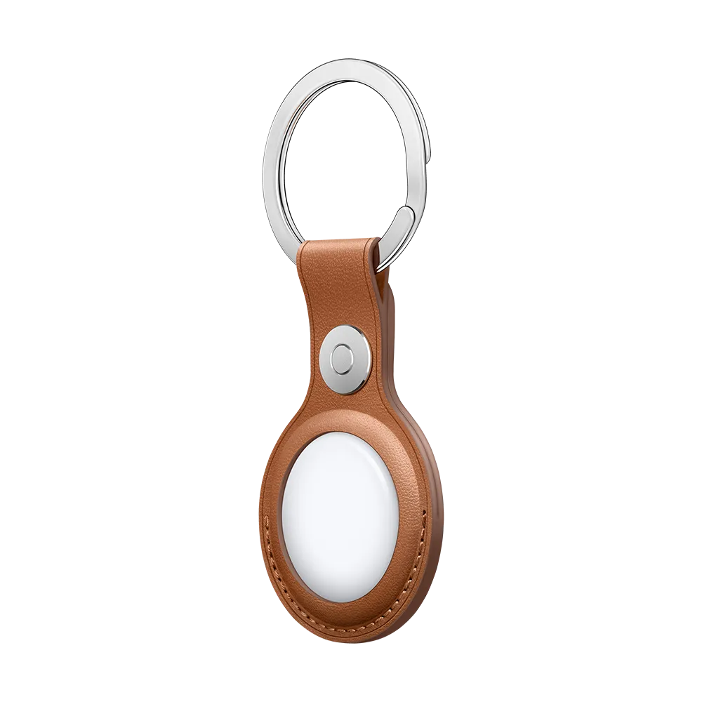 Apple AirTag Leather Key Ring