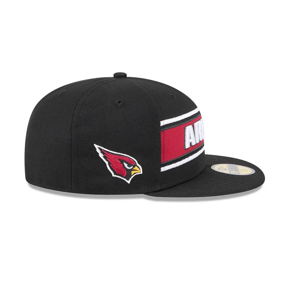 Arizona Cardinals NFL Sideline Black 2024 59FIFTY Cerrada