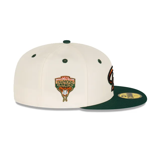 Arizona Diamondbacks MLB Rusty Chrome 59FIFTY Cerrada