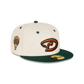 Arizona Diamondbacks MLB Rusty Chrome 59FIFTY Cerrada