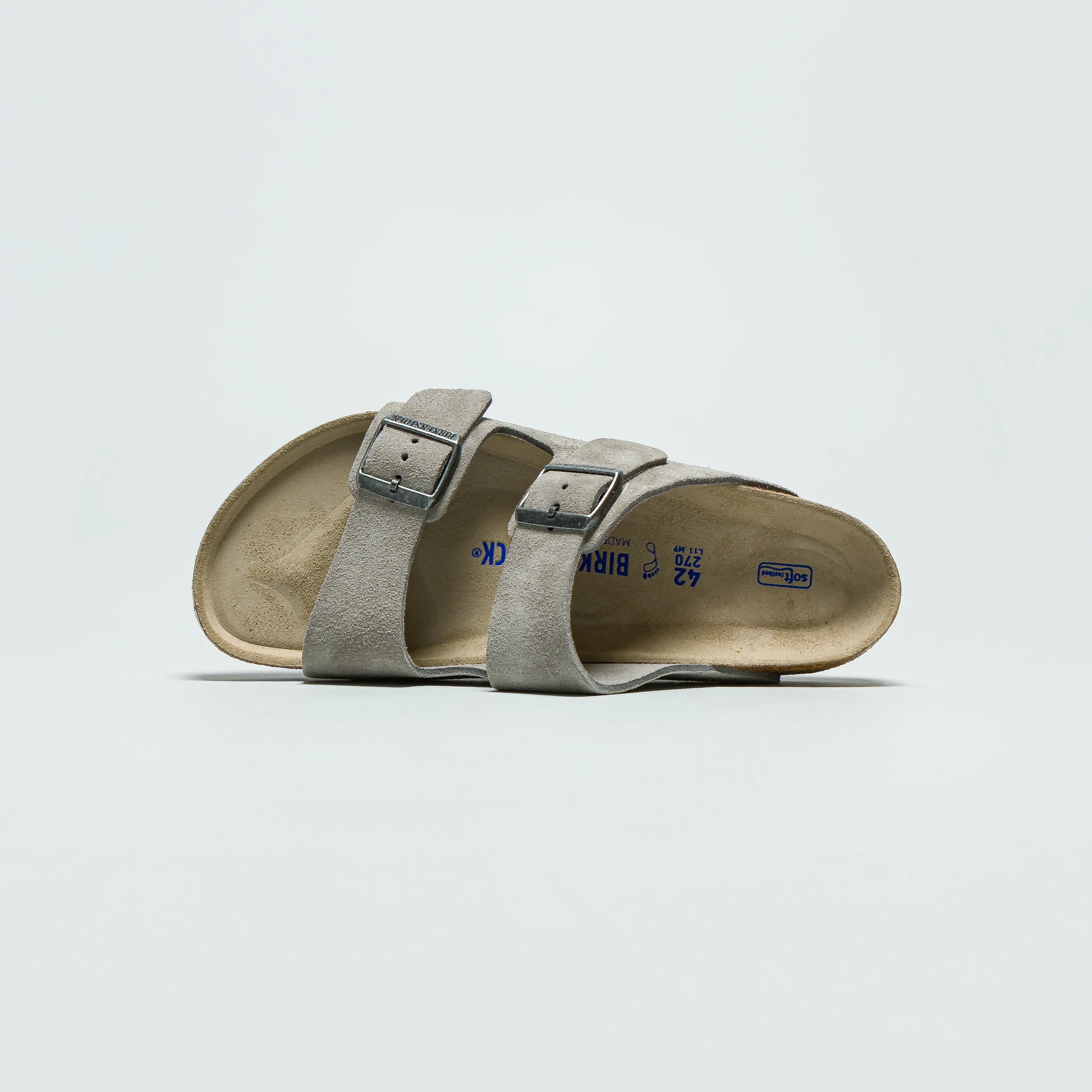 Arizona SFB - Stone Coin Suede Leather