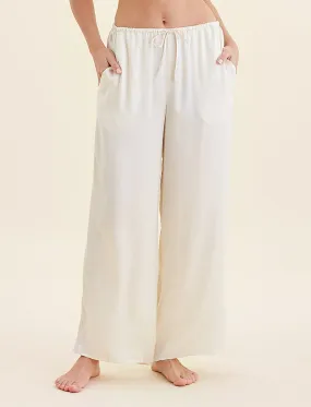 Audrey Washable Silk Wide Leg Pants