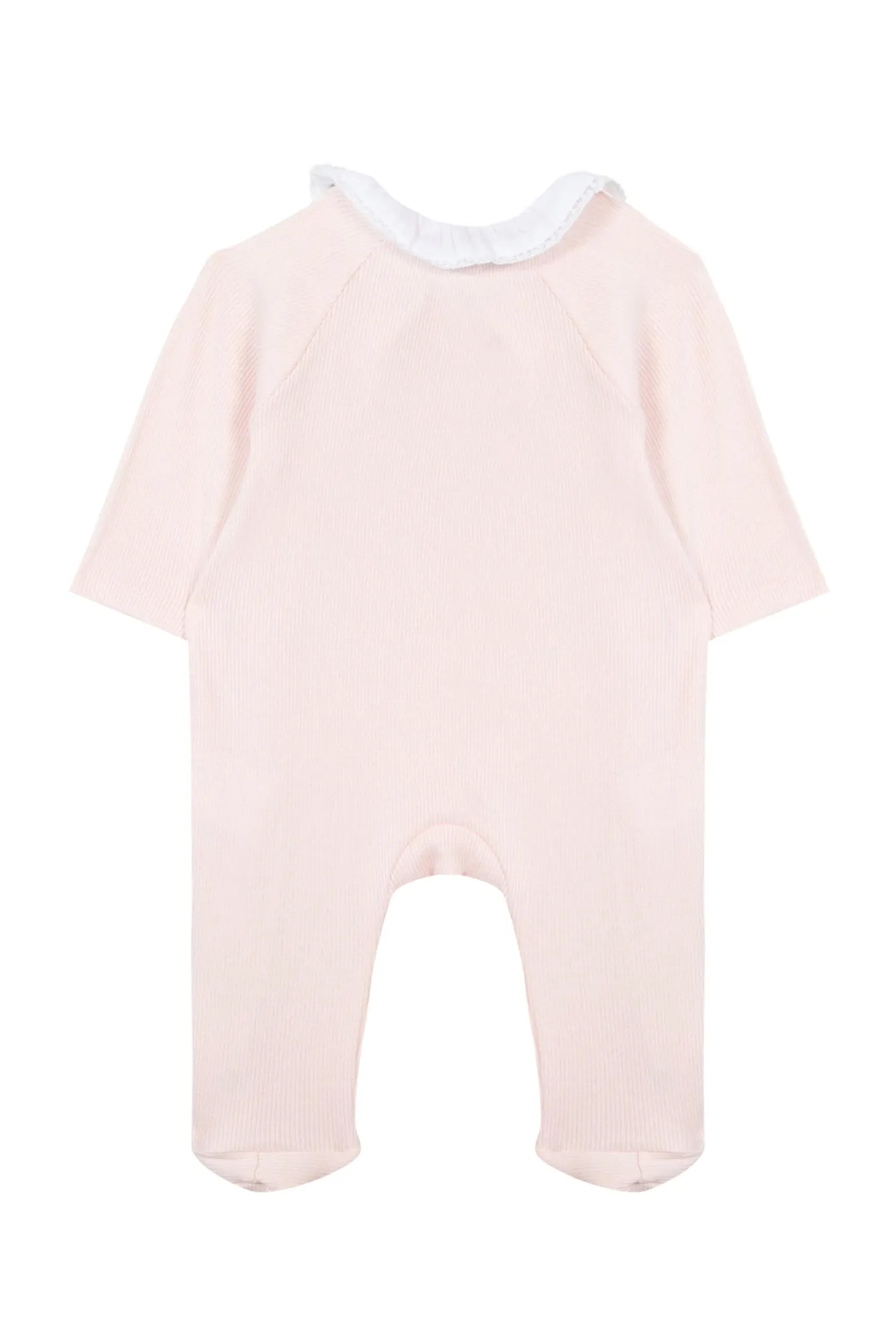 Babygrow - Pink Cotton Ribbed