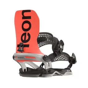 Bataleon - Asymwrap Blaster Bindings - Neon Red/Glacier Grey NEW FOR 2024 SALE