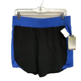 Black & Blue Athletic Shorts By Tek Gear, Size: M