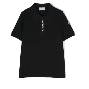 Black Logo Polo