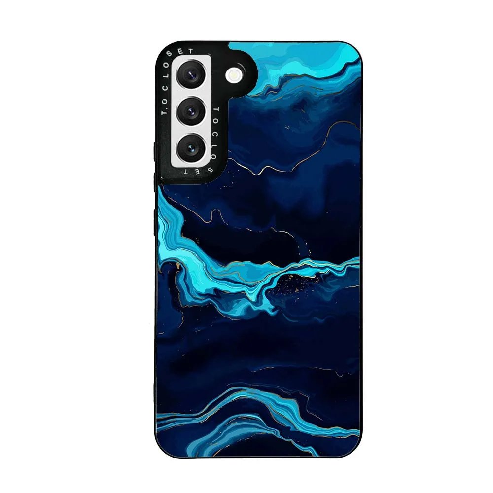 Blue Marble Designer Samsung S22 Plus Case Cover