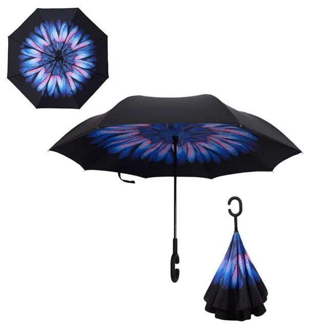 Brella-windproof double reverse umbrella