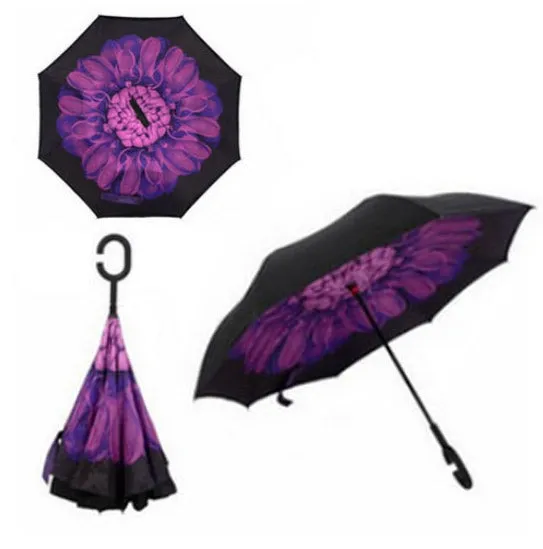 Brella-windproof double reverse umbrella