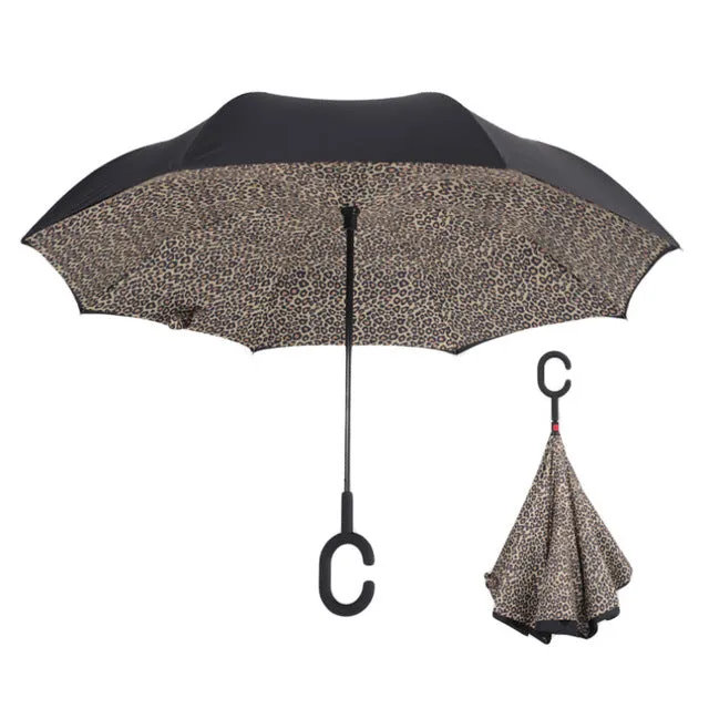 Brella-windproof double reverse umbrella