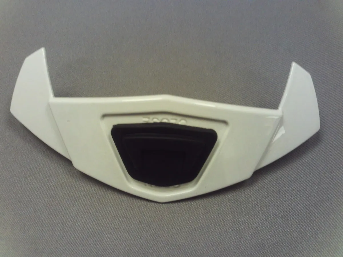 Caberg Front Upper Vent - Metal White [Duke/2/X/Tourmax/X]