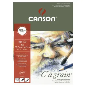 Canson C a Grain 224gsm Heavyweight Drawing Paper, fine Grain Texture,