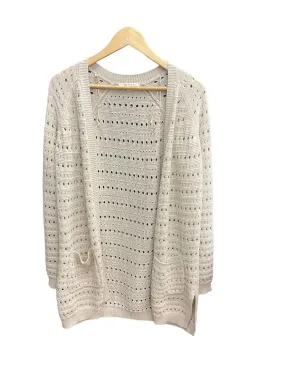 Cardigan By Cyrus Knits In Beige, Size: M