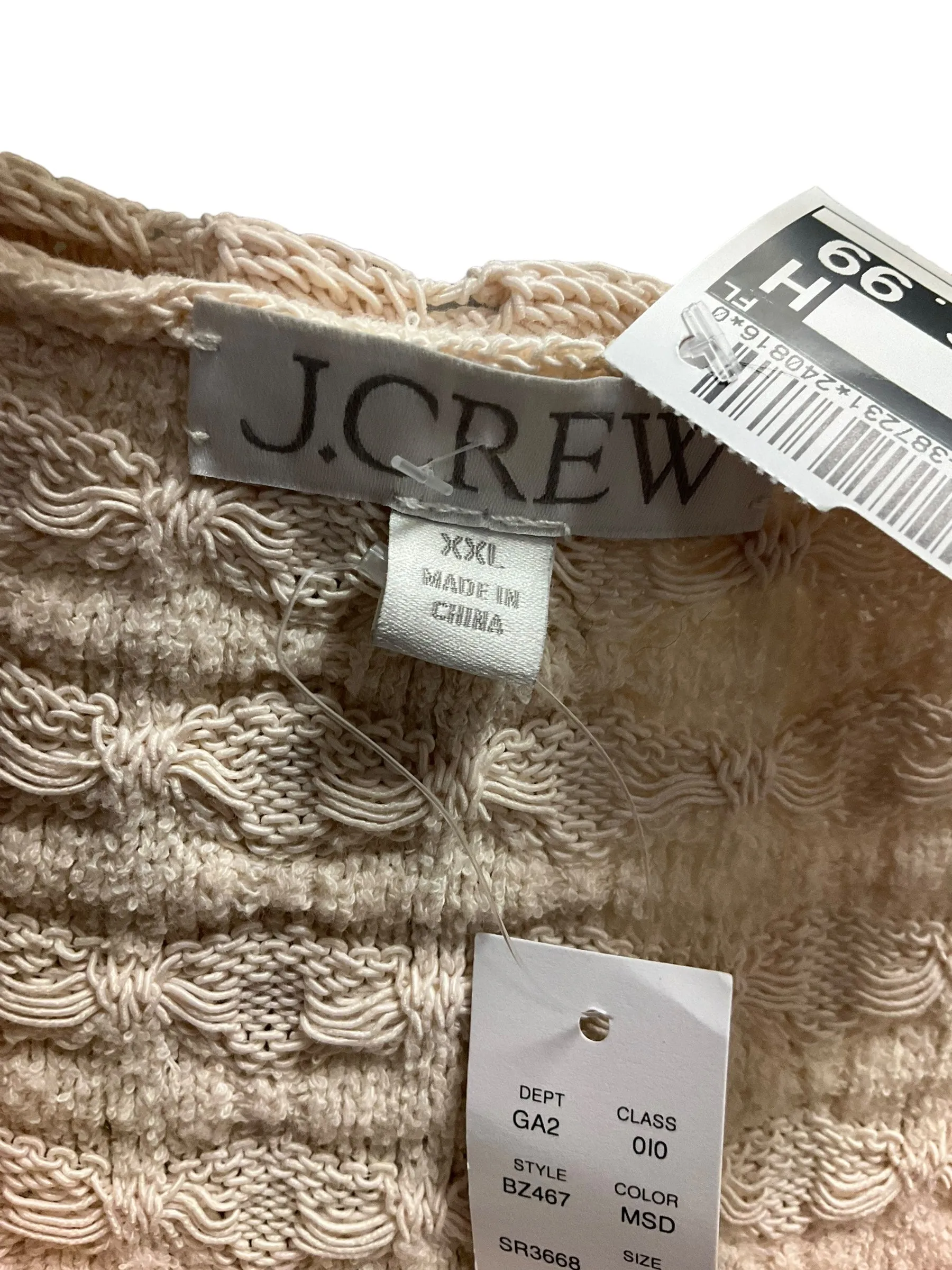 Cardigan By J. Crew In Blue & Cream, Size: Xxl