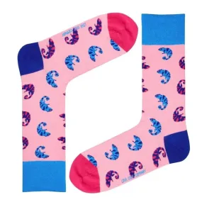 Chameleon Colorful Novelty Crew Socks (Unisex)