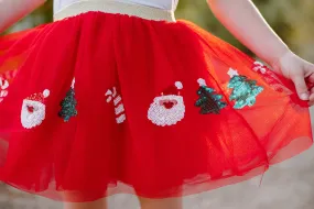 CHRISTMAS TUTU SKIRT