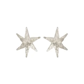 Chrome Starlet Studs