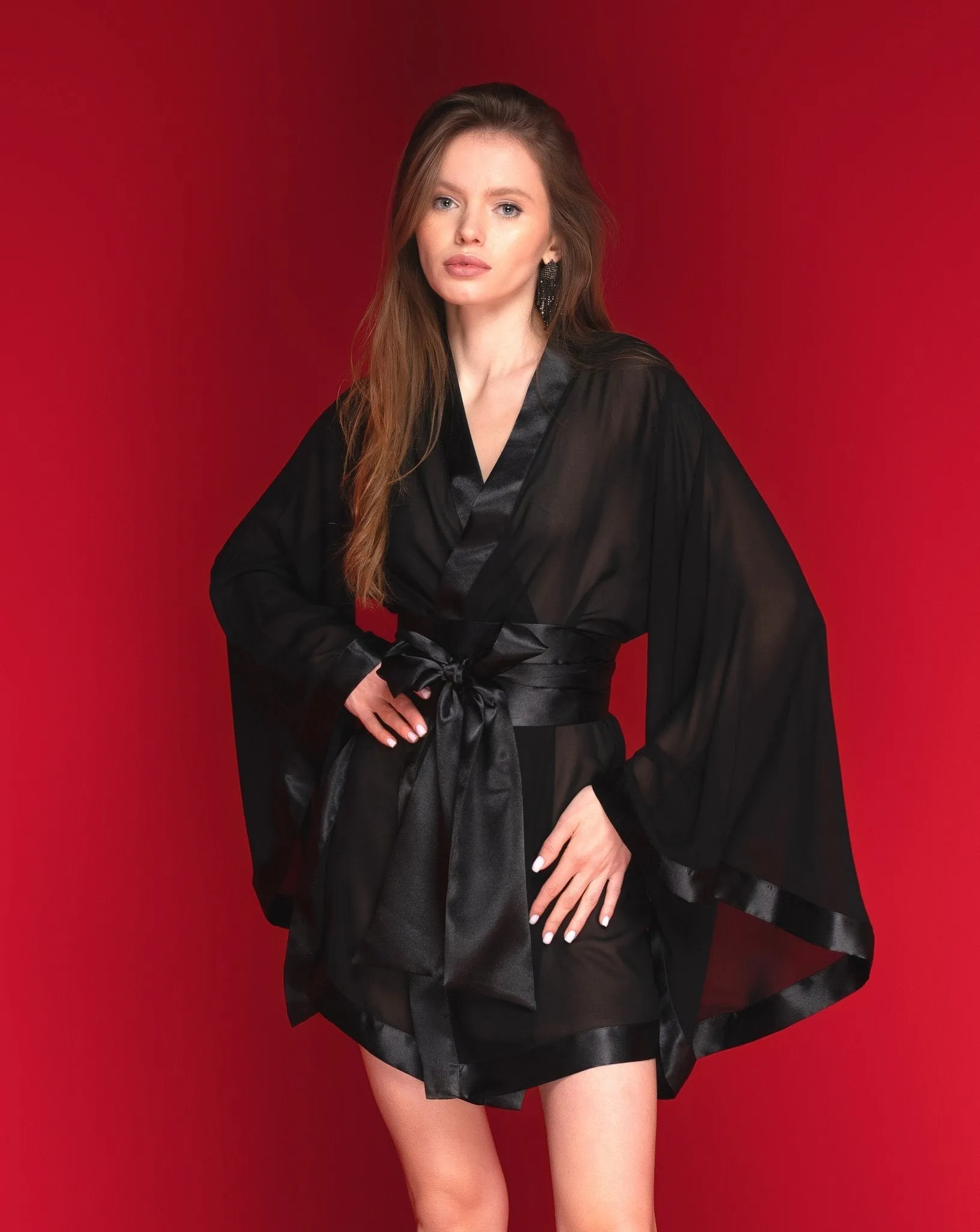 Cosmic Sheer Sexy Robe