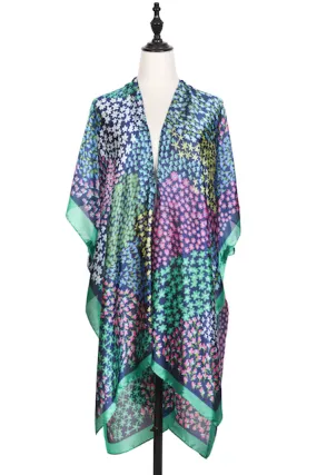 CP22004 Callaway Petals Kimono Ruana Coverup