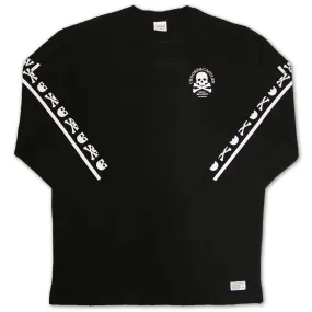 Crooks & Castles Skull Squadron Long Sleeve T-shirt Black