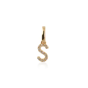 Diamond Letter Pendant 6