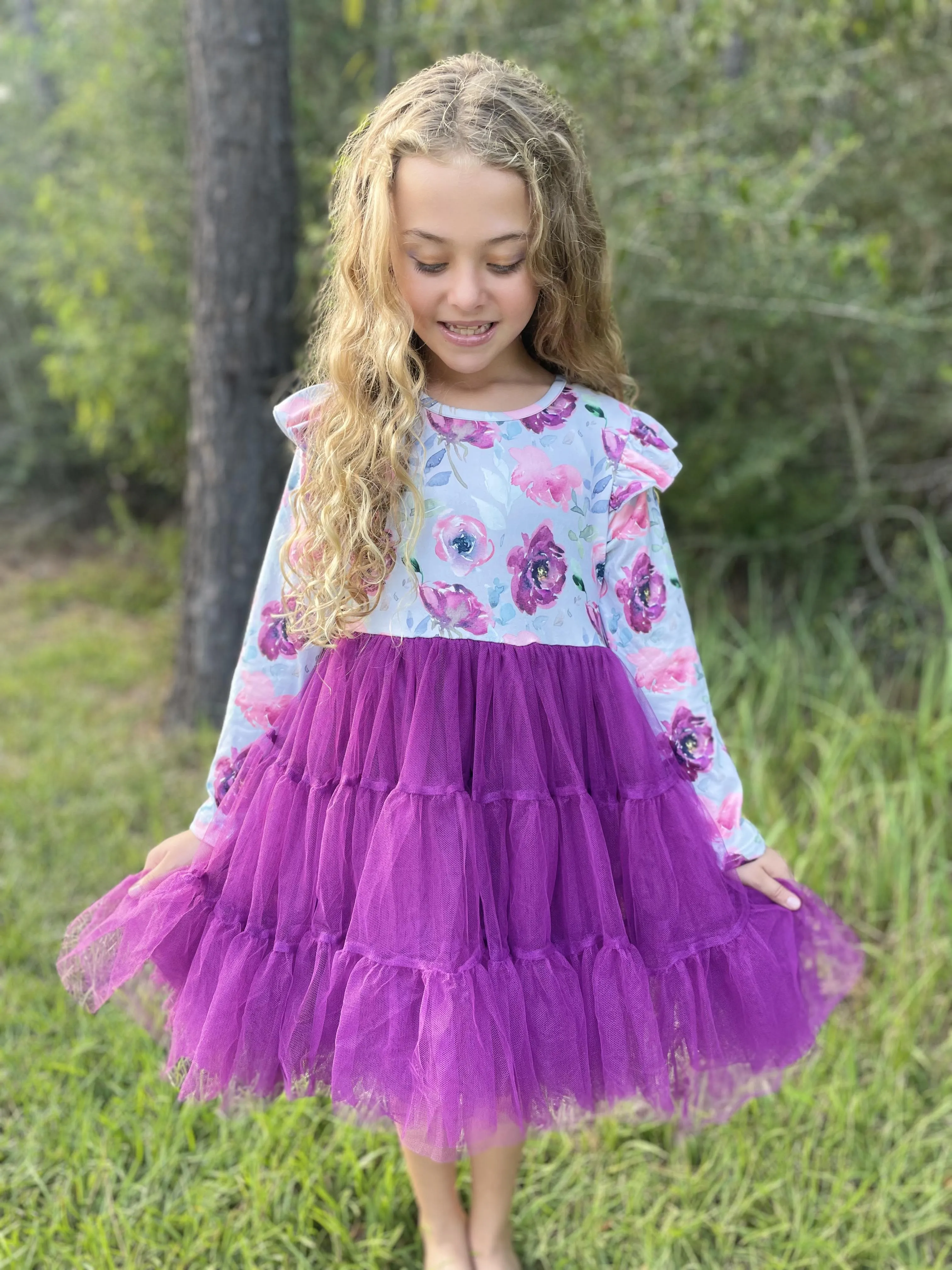 ELENA FLORAL TUTU DRESS