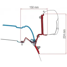 Fiamma V Class Marco Polo After 2014 Awning Adapter Kit