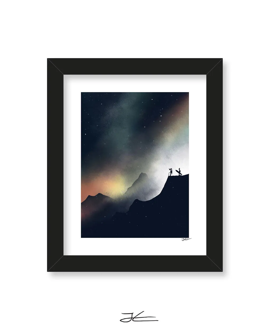 Finding The Line - Print/ Framed Print