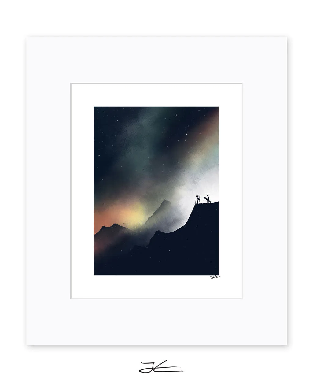 Finding The Line - Print/ Framed Print