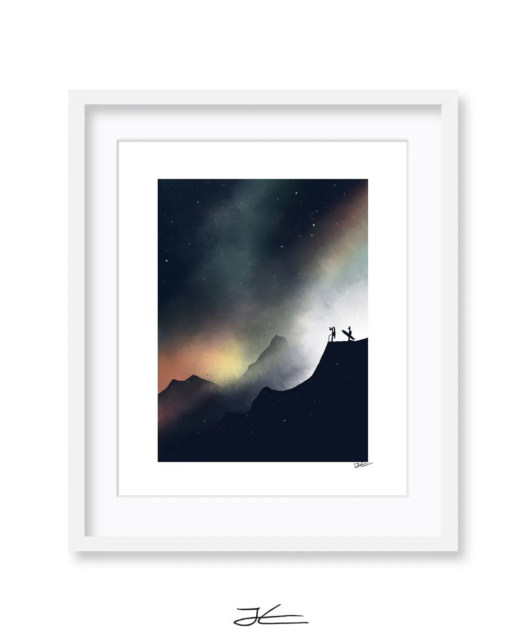 Finding The Line - Print/ Framed Print