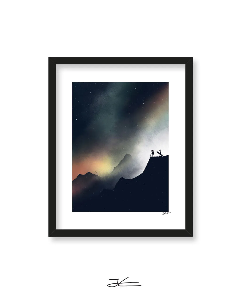 Finding The Line - Print/ Framed Print