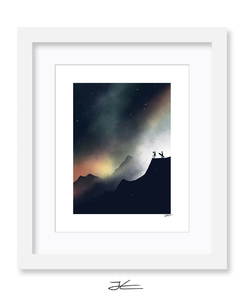 Finding The Line - Print/ Framed Print