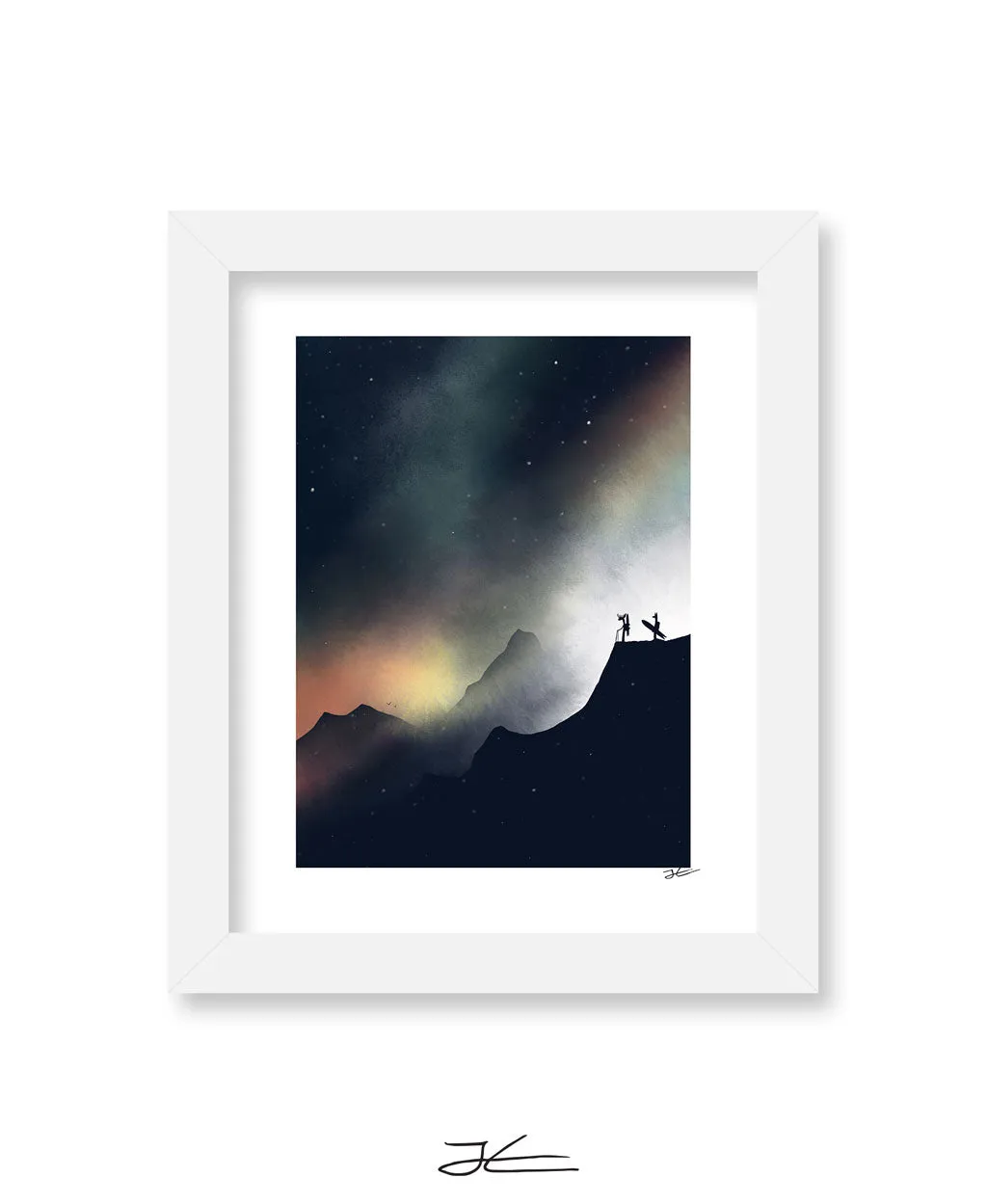 Finding The Line - Print/ Framed Print