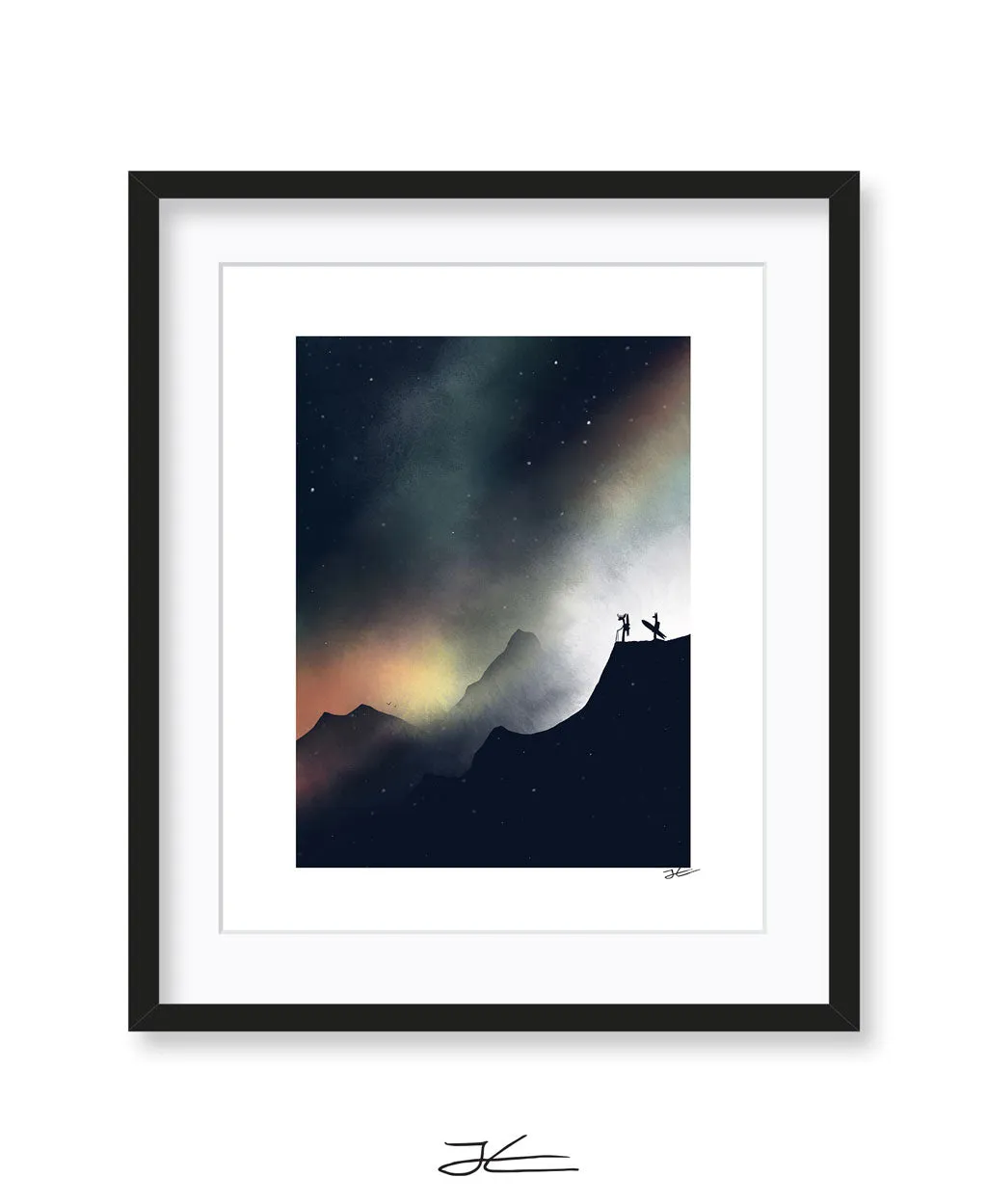 Finding The Line - Print/ Framed Print