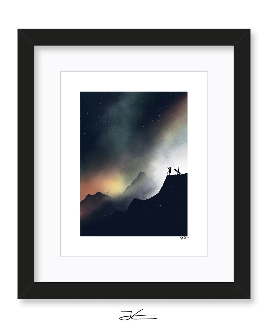 Finding The Line - Print/ Framed Print