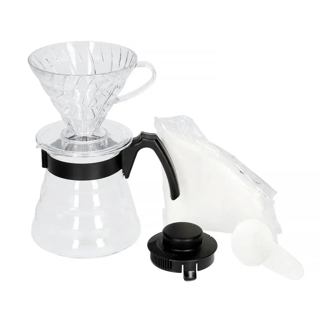 Hario V60 Craft Coffee Dripper & Pot Set