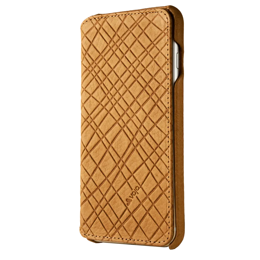 iPhone 6 Plus/6s Plus - Embossed Leather Agenda