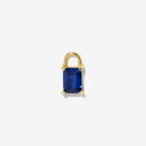 Iris Sapphire Earrings Charm