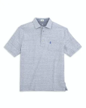 Johnnie O Mens The Original 4 Button Polo Dante Stripe