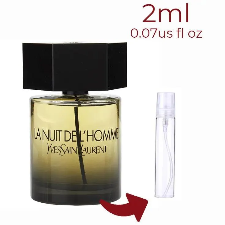 La Nuit de l'Homme Yves Saint Laurent for men Decant Fragrance Samples