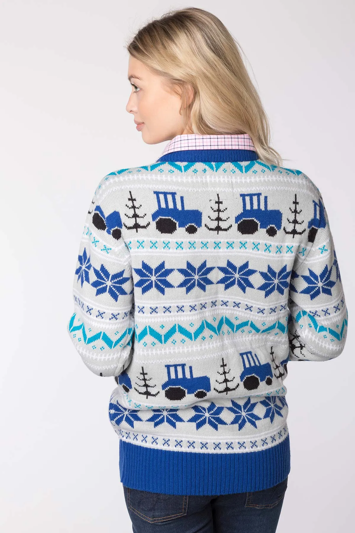 Ladies Relaxed Fit Christmas Jumper