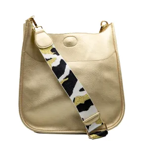 Large Vegan Messenger Gold Hardware